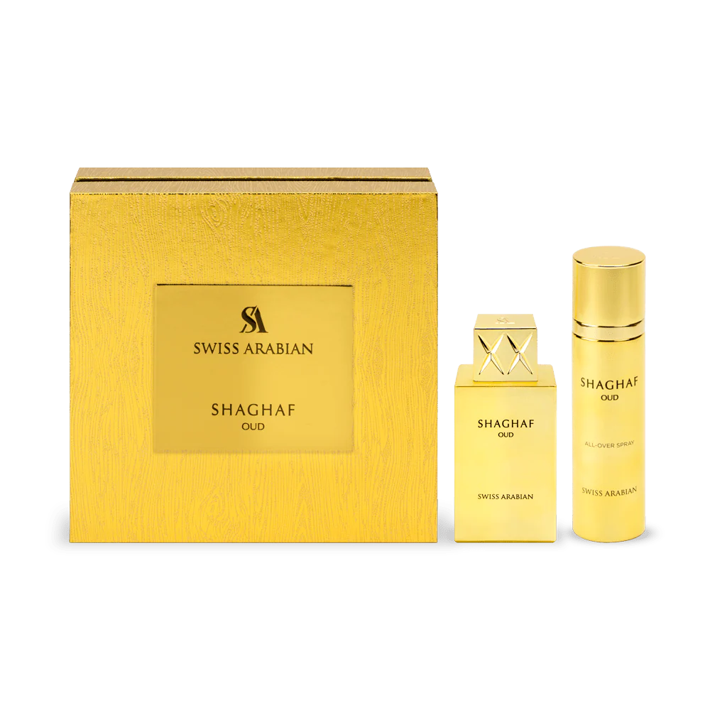 SHAGHAF OUD EDP+ BODY SPRAY GIFT SET - Image 4